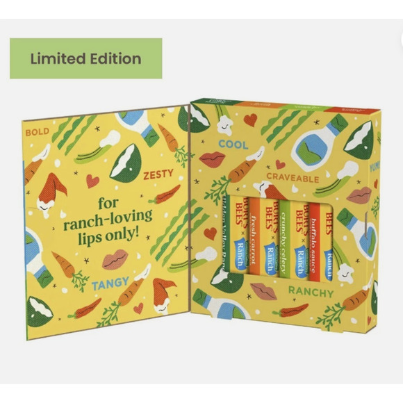 Burt's Bees x Hidden Valley Ranch Dippers Limited Edition Lip Balm - IN HAND! - Picture 3 of 3